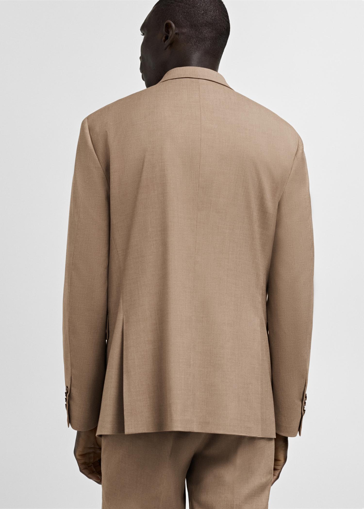 Milan slim-fit suit blazer - Men | MANGO USA Product Image