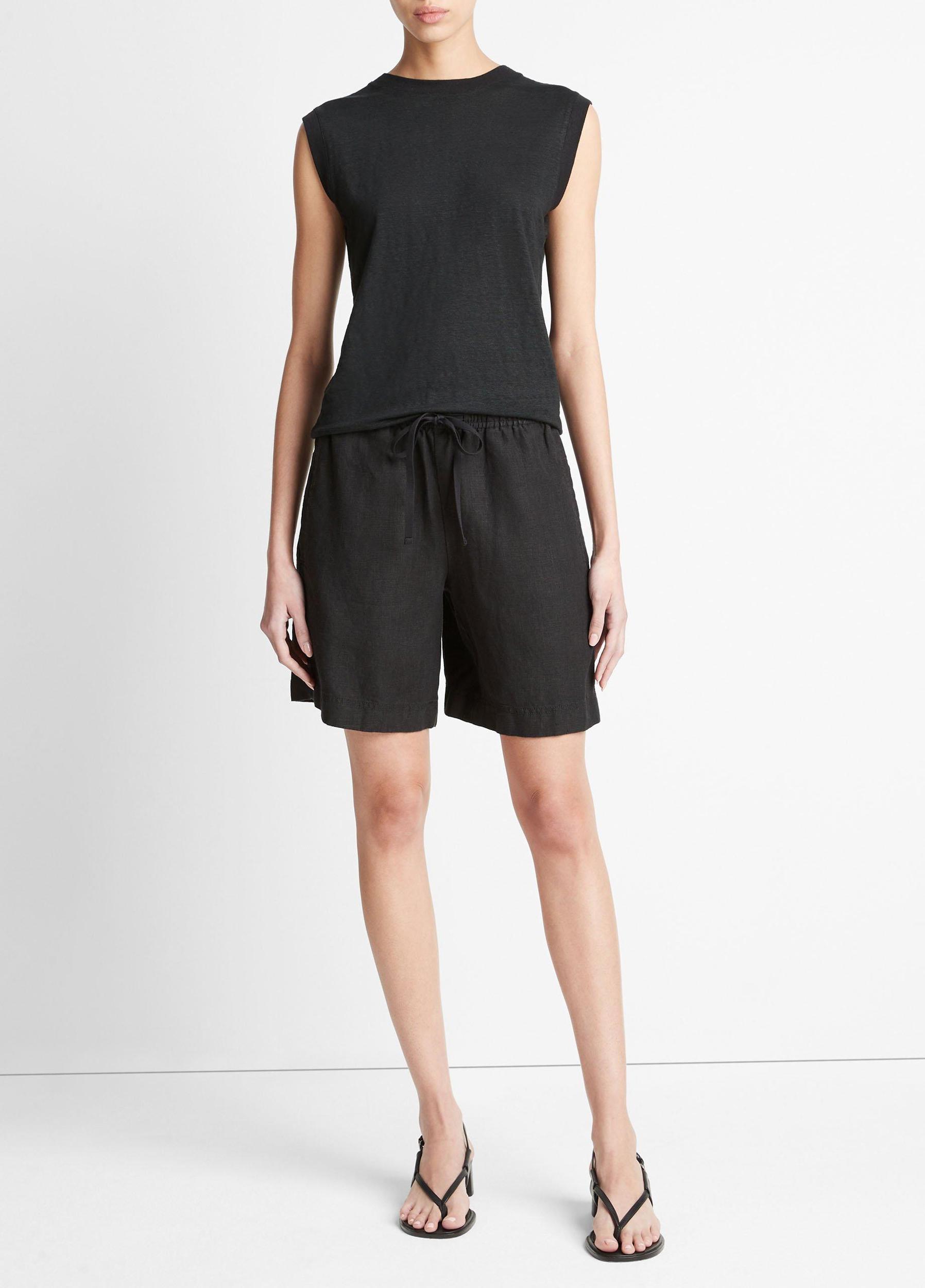 Linen Muscle T-Shirt Product Image