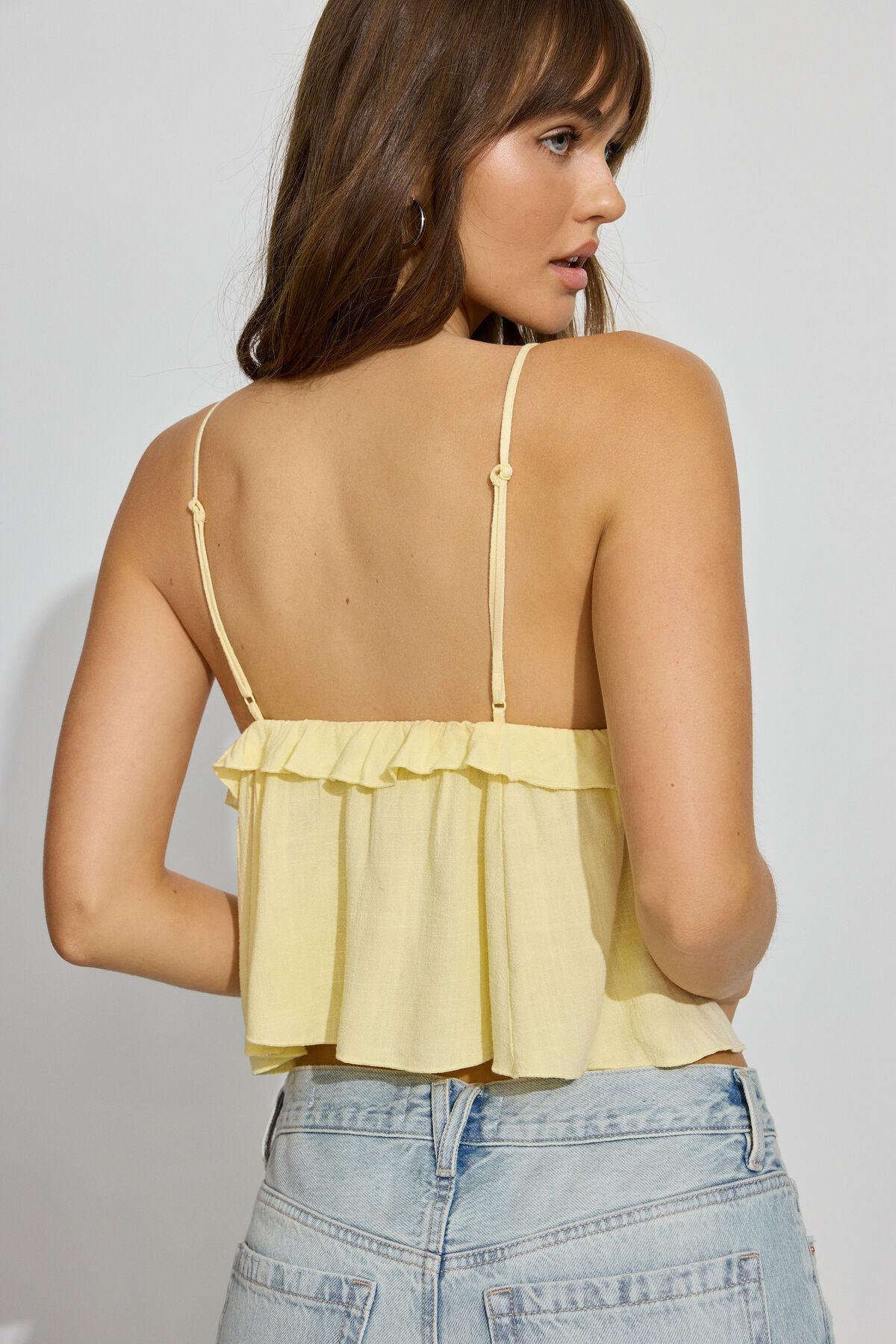 Strappy Peplum Cami Top Product Image