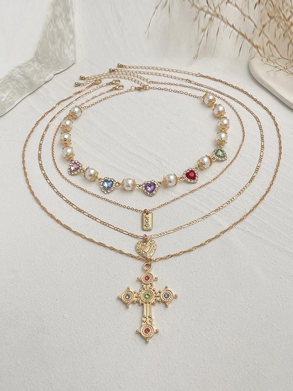 Layered Tasseled Necklaces Accessories Product Image
