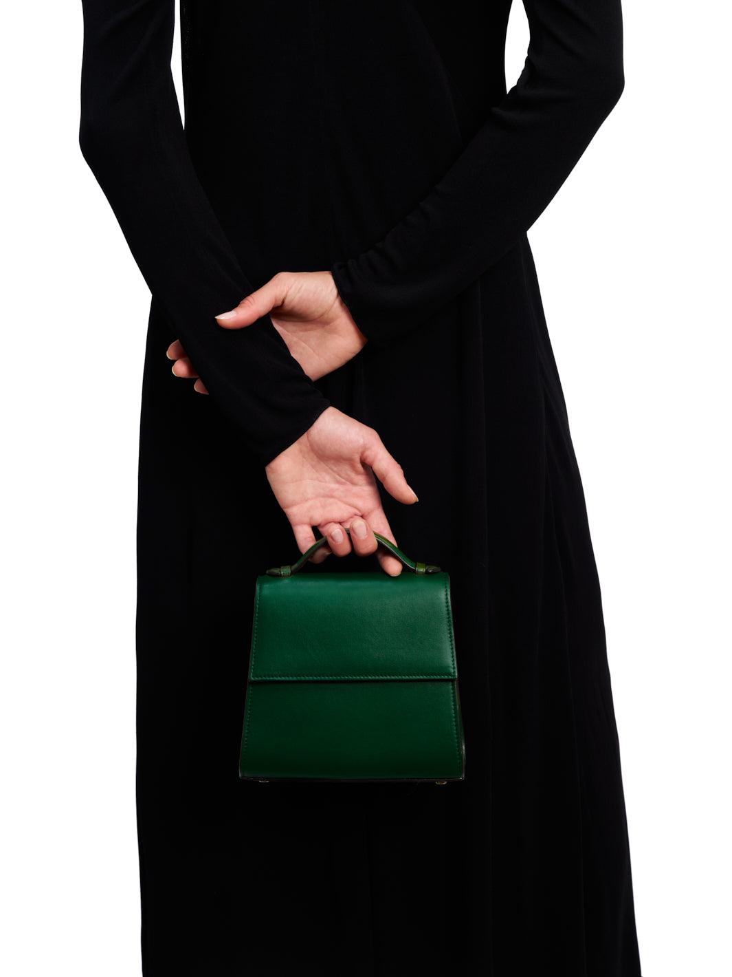 The Small Top Handle in Nappa Product Image