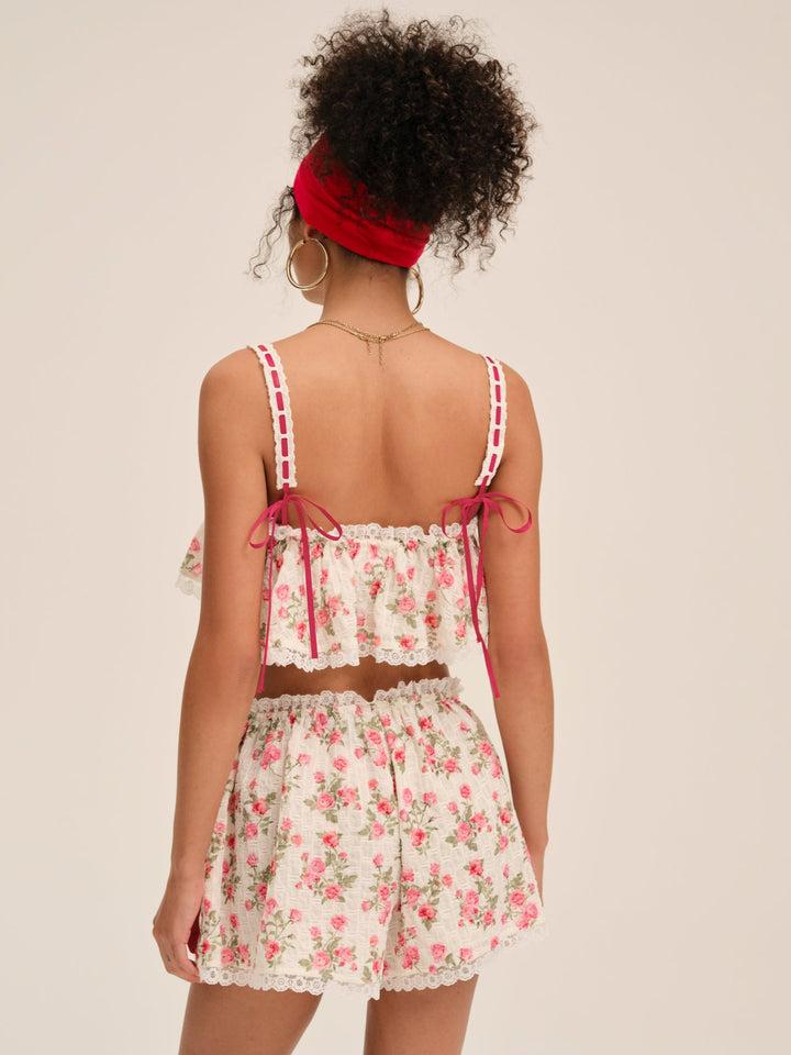 Backyard Bunches Top — White Product Image