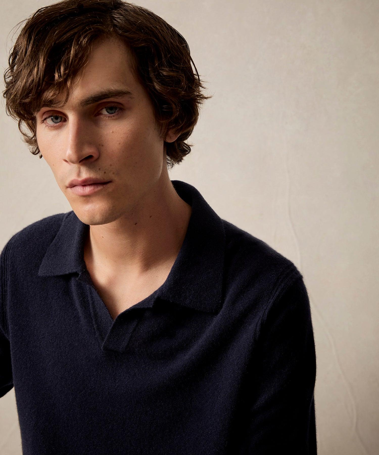 Cashmere Montauk Sweater Polo Product Image