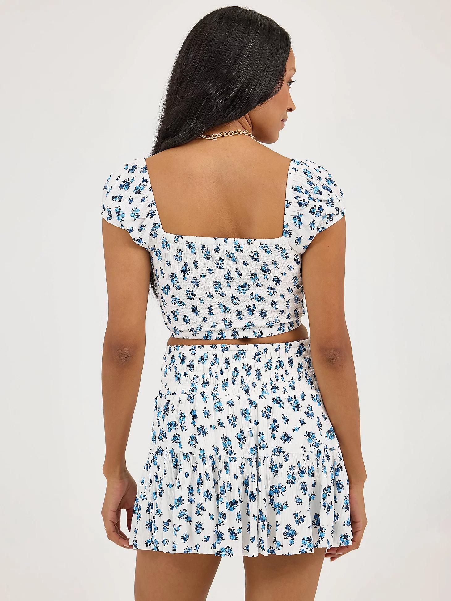 Women's Smocked Baby Doll Shirt | Women's Tops & Tees | Lee® Product Image