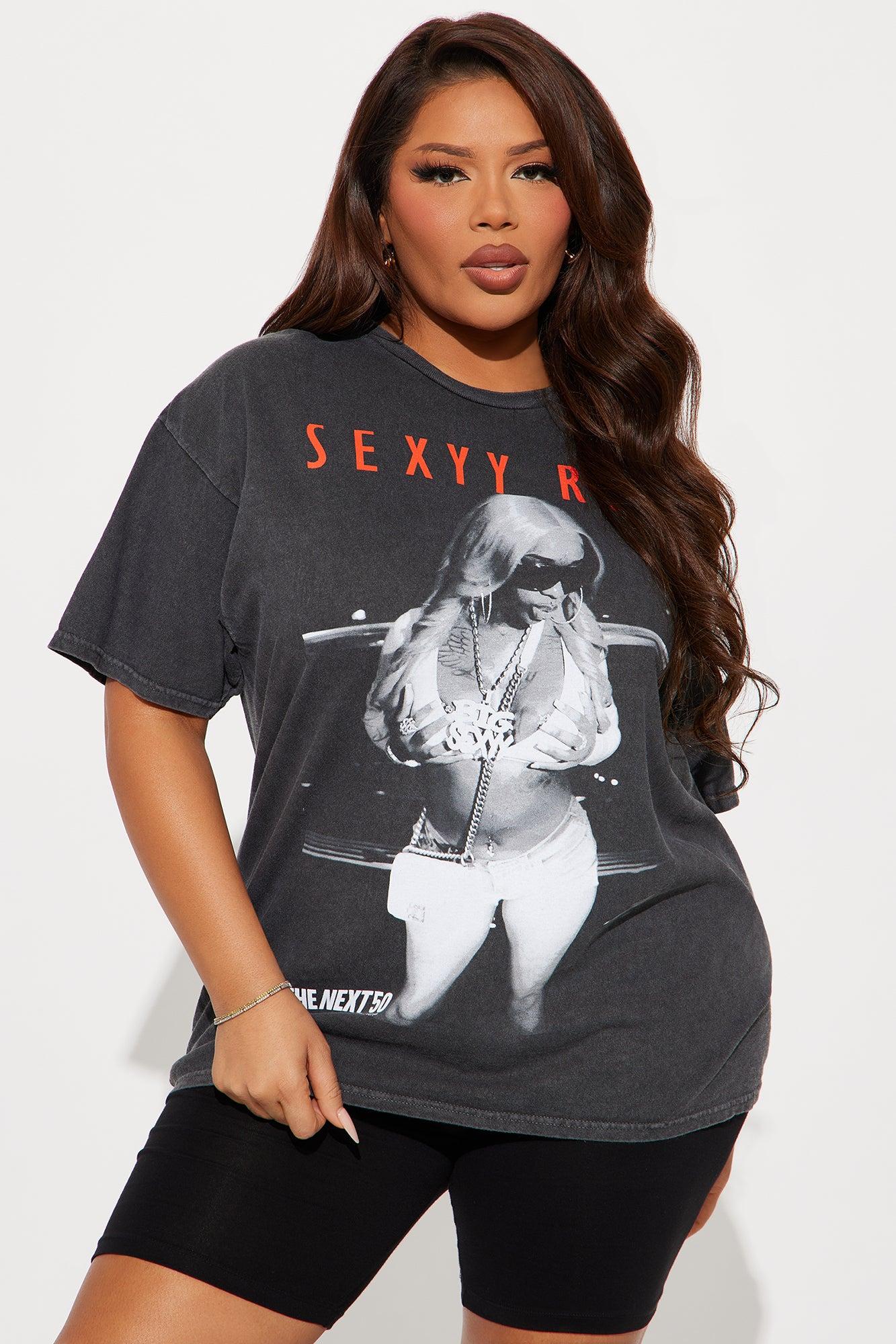 Sexyy Red Tour Washed Tee - Black Product Image