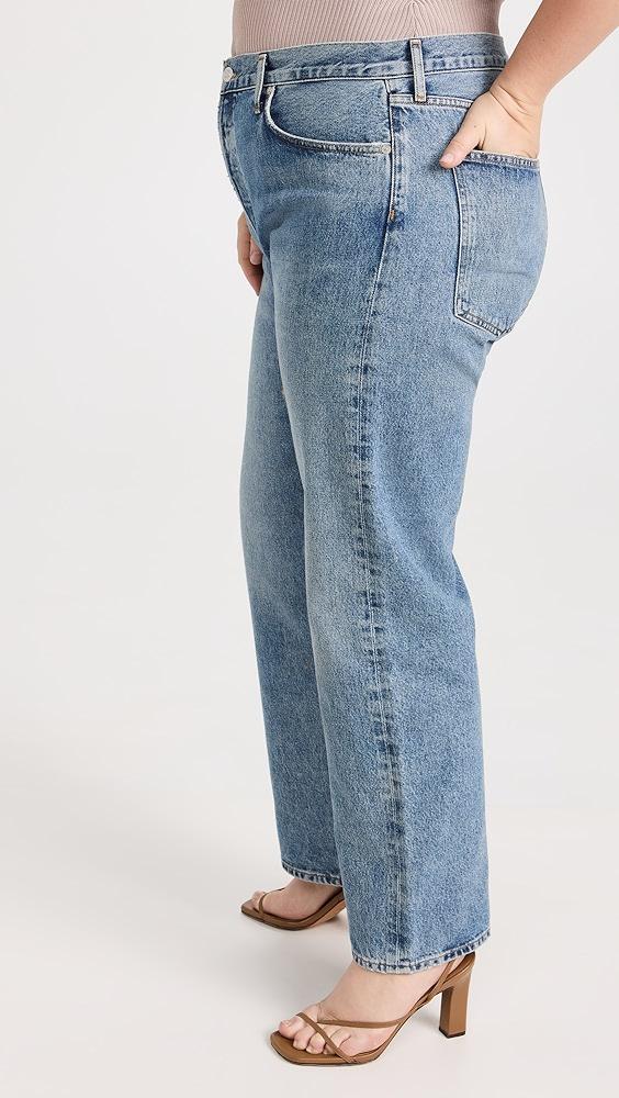 AGOLDE 90's Pinch Waist High Rise Straight Jeans | Shopbop Product Image
