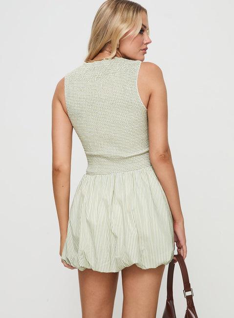 Narnie Mini Dress Sage Product Image