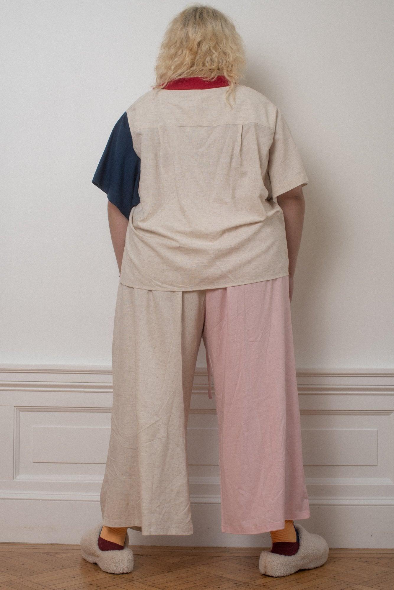 Lounge Pants - Blush Block Product Image