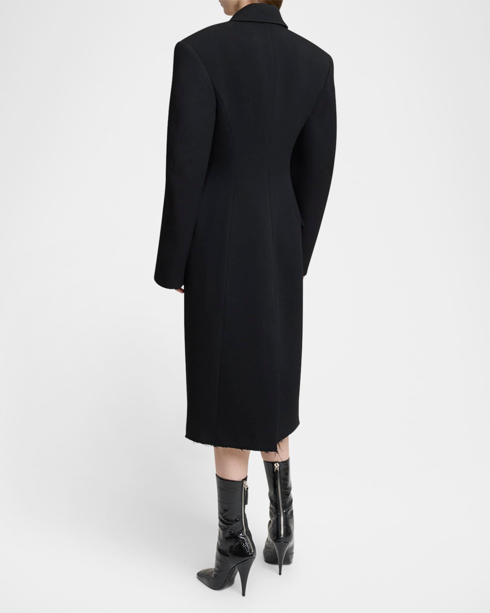 Wool-Blend Cocoon Coat Product Image