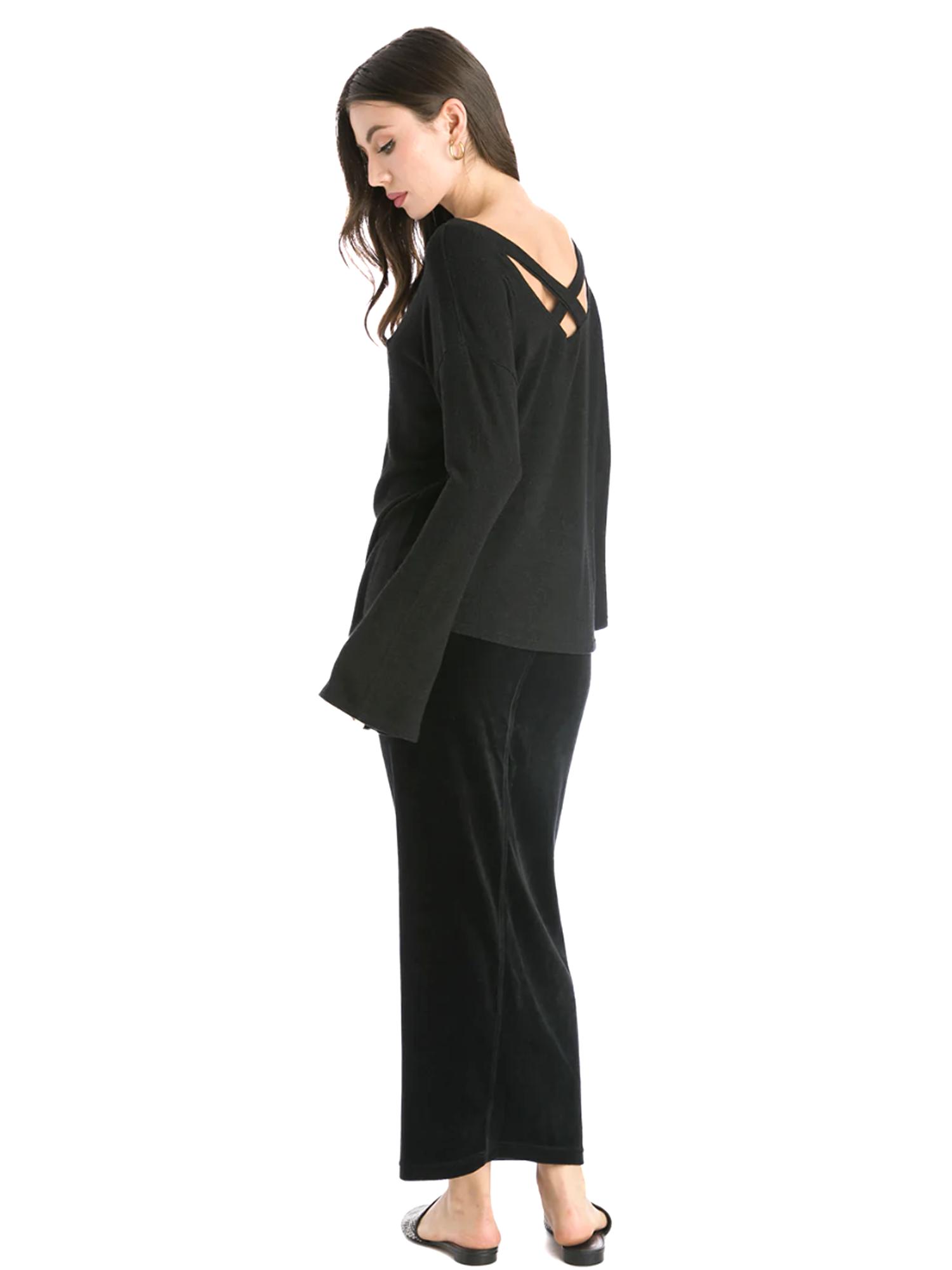 Hard Tail Velour Easy Fit Column Skirt (V-174) Product Image