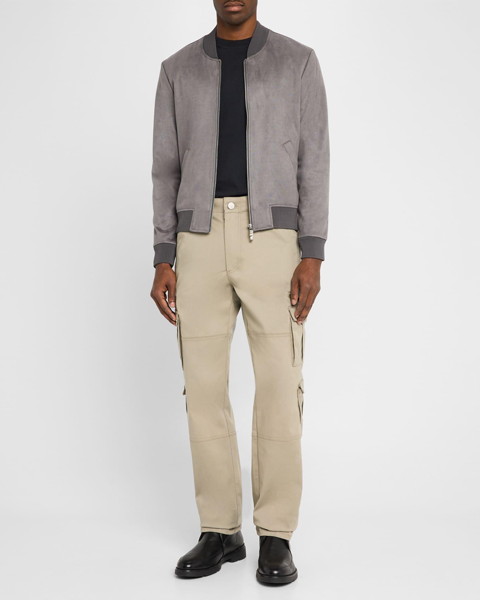 Men's Slim Twill Cargo Pants Product Image