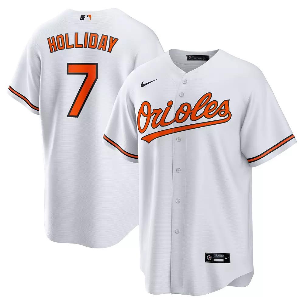 Jackson Holliday Baltimore Orioles Nike Mens MLB Replica Jersey | T770OLWHBO7-WB1 Product Image