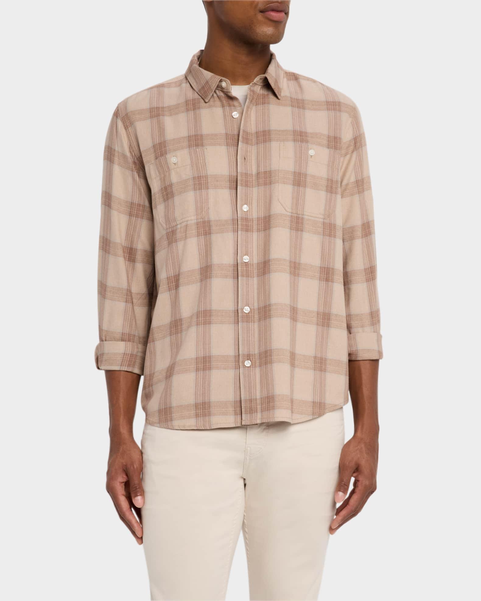 Men's Everett Plaid Button-Down Shirt Product Image