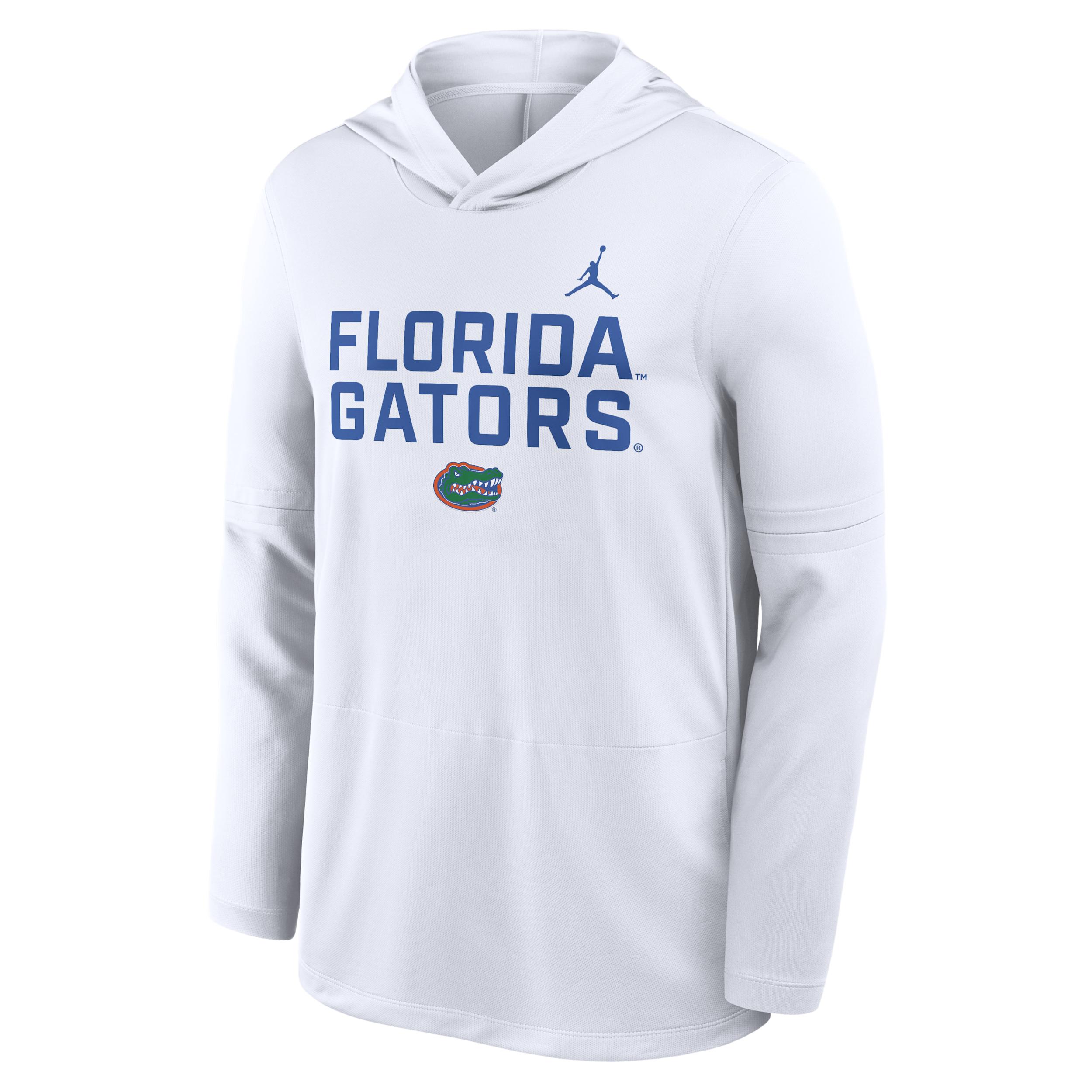 Mens Florida Sideline Jordan Brand Dri-FIT College Long-Sleeve Hooded Top | 0JB900AUFN-7XL Product Image