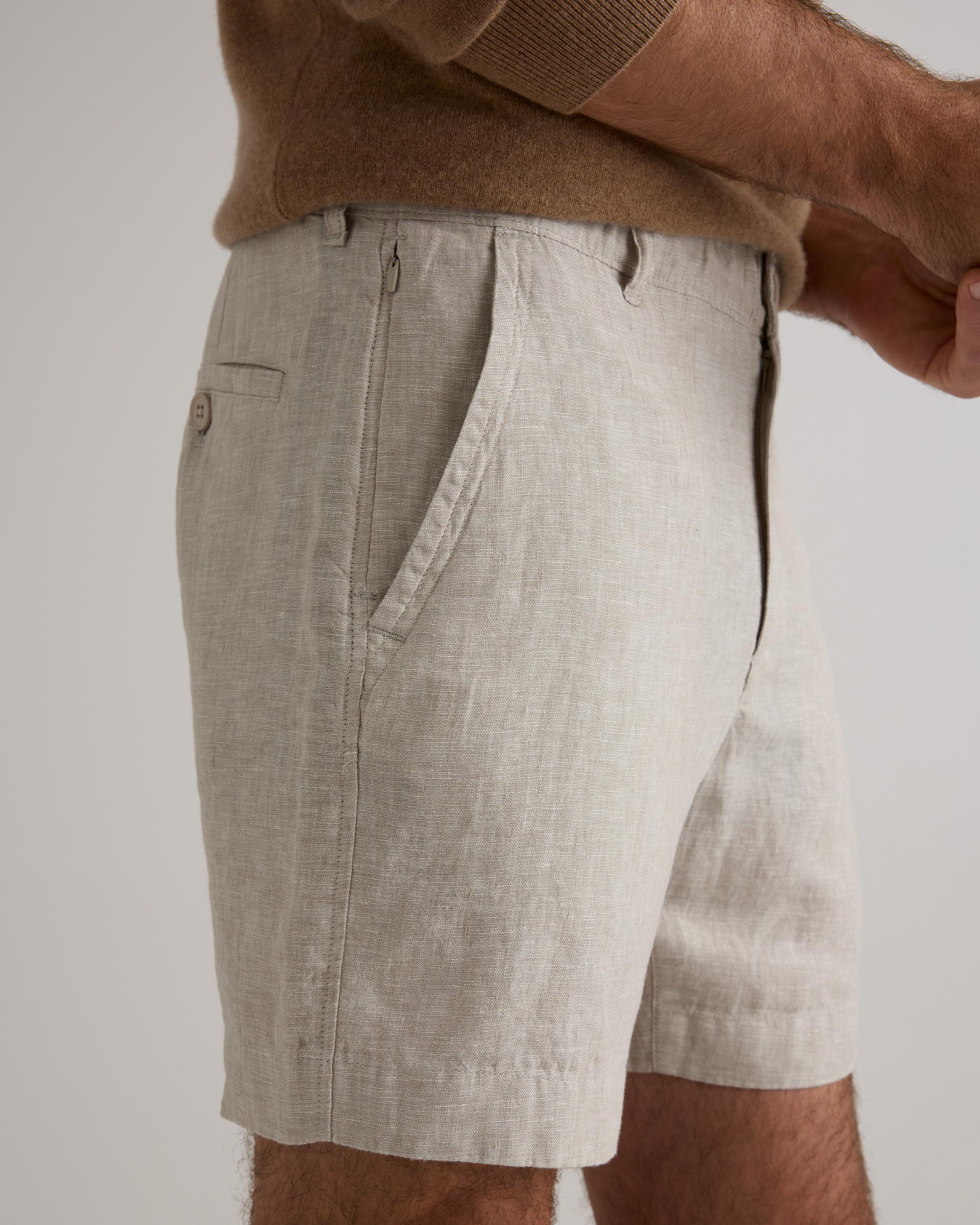 Quince | Men's 100% European Linen Trouser Shorts 7" Size XL Product Image