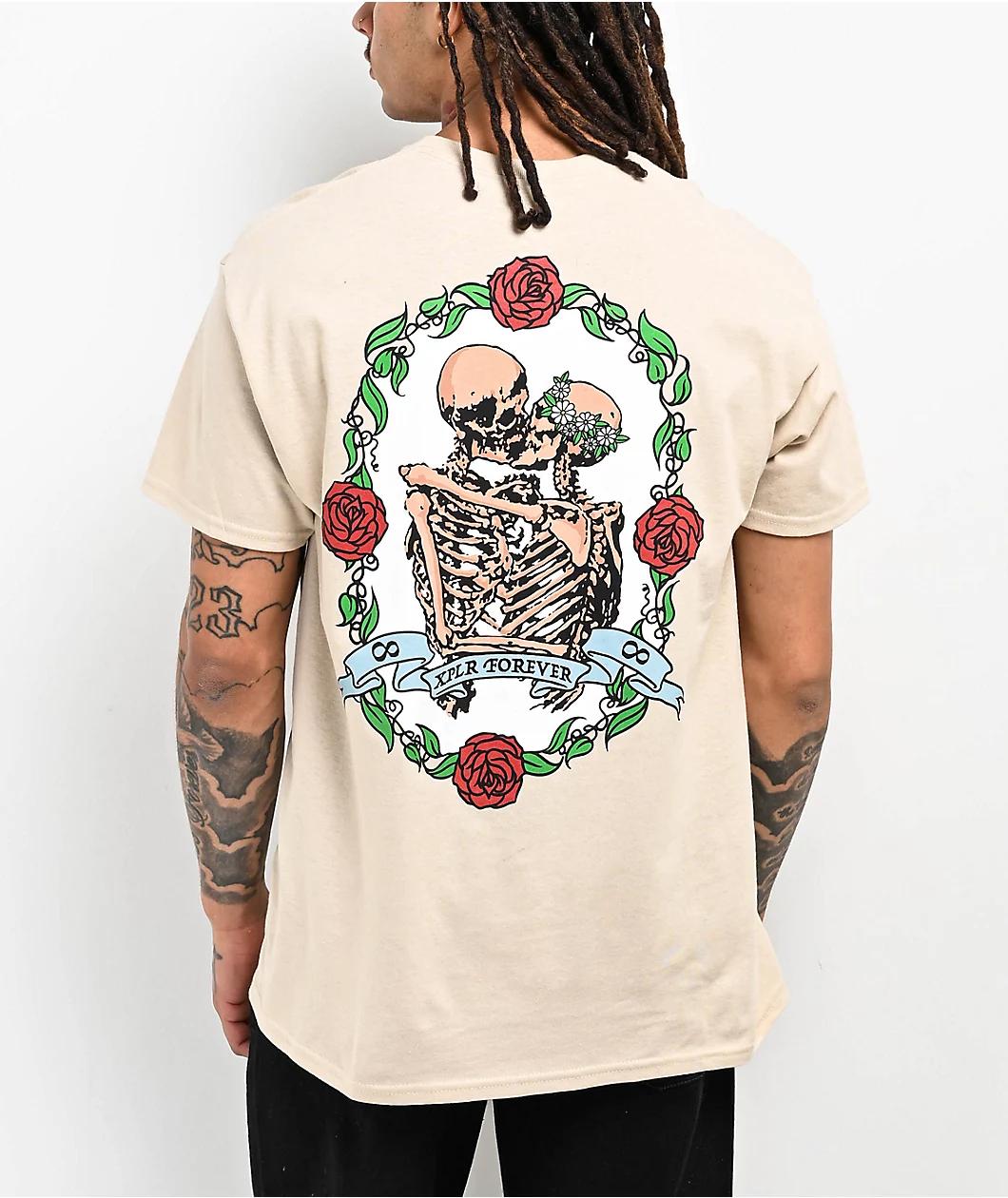 XPLR Deadly Love Sand T-Shirt Product Image