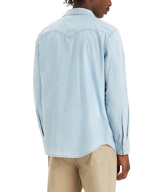 Levi's® Classic Fit Long Sleeve Woven Western Denim Shirt Product Image