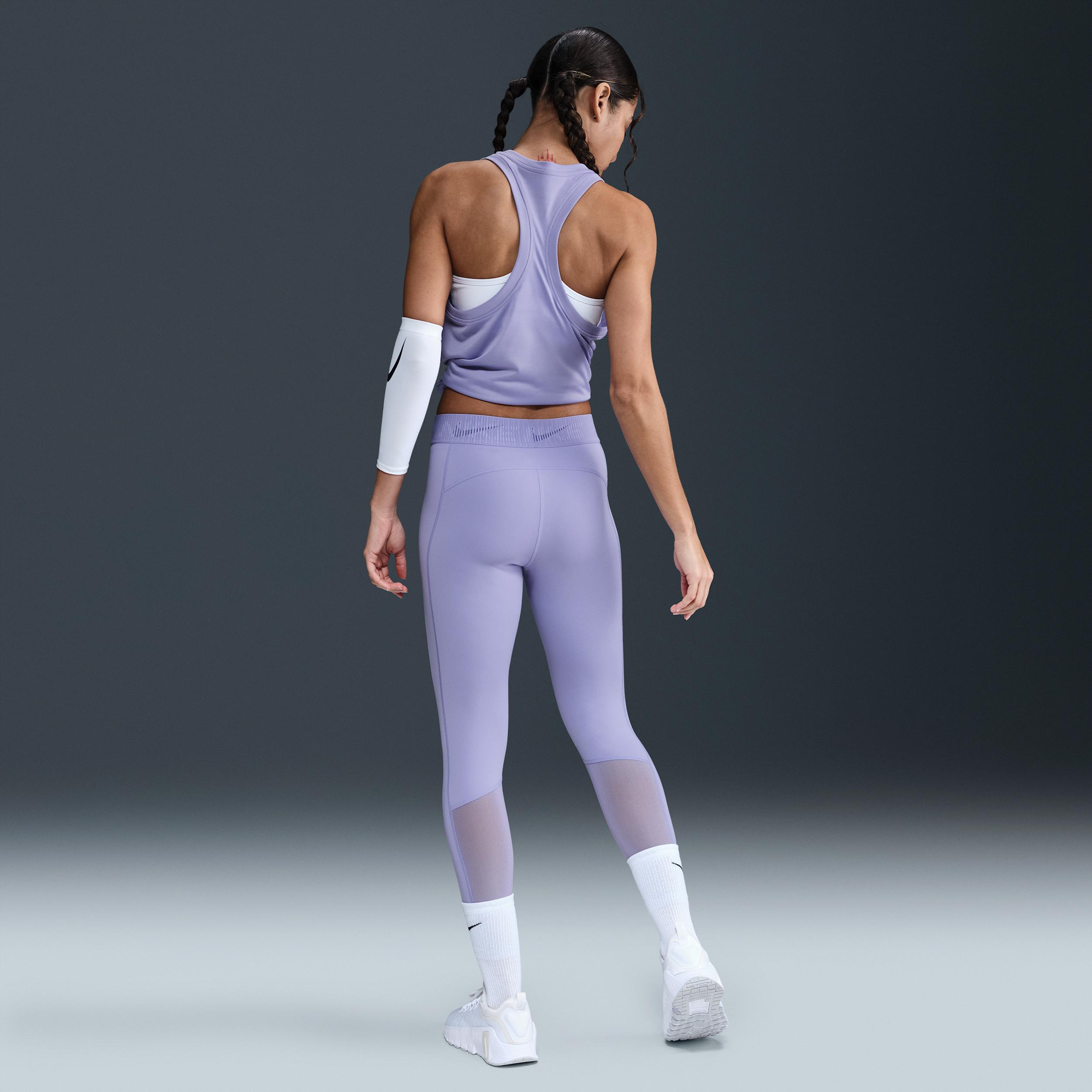 Women's Nike Pro Mid-Rise 7/8 Graphic Leggings Product Image
