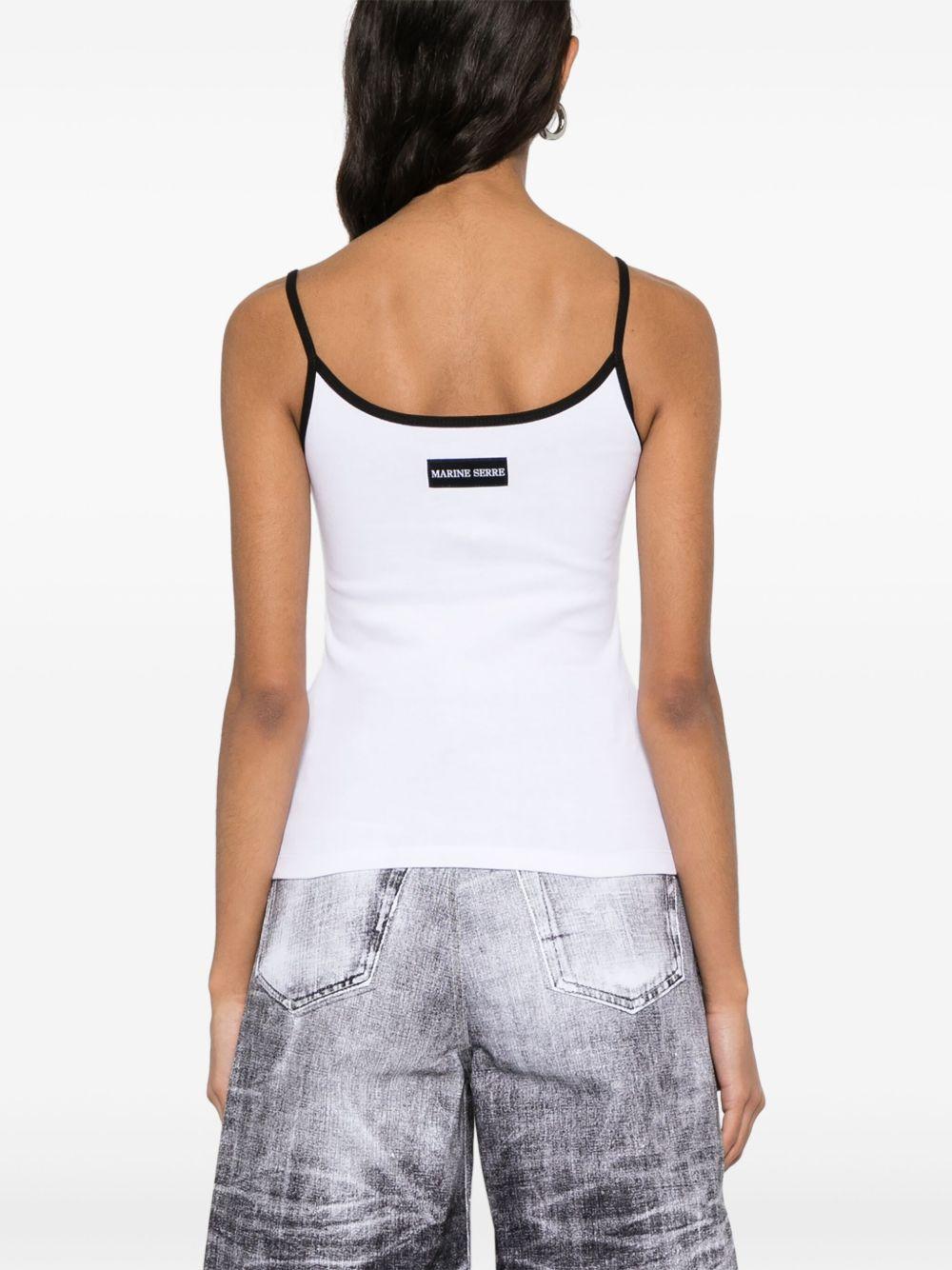 Moon Logo Ribbed tank top Product Image