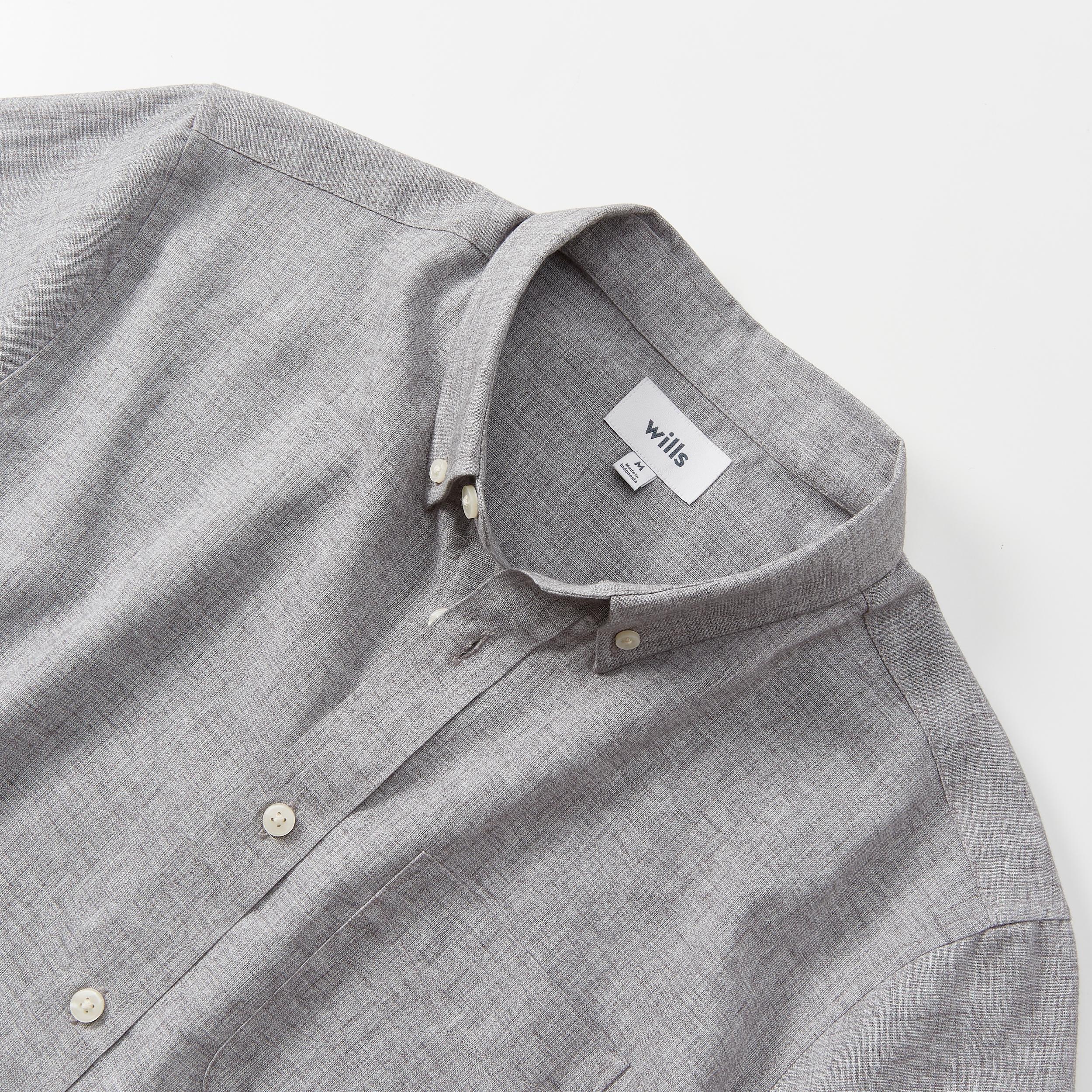 Wrinkle-Free Linen Short Sleeve Shirt Product Image