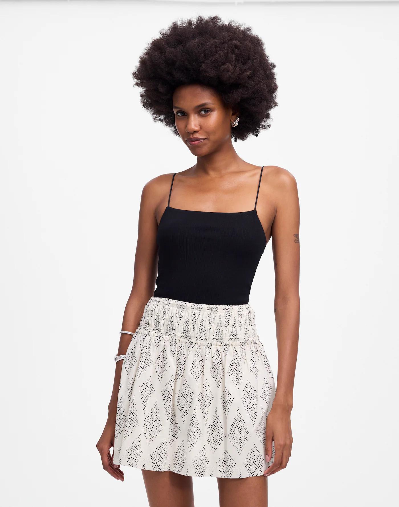 Ruffled Mini Skirt Product Image