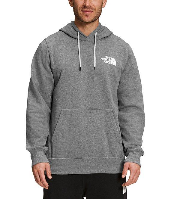 The North Face Long Sleeve Box Graphic NSE Heathered Hoodie Product Image