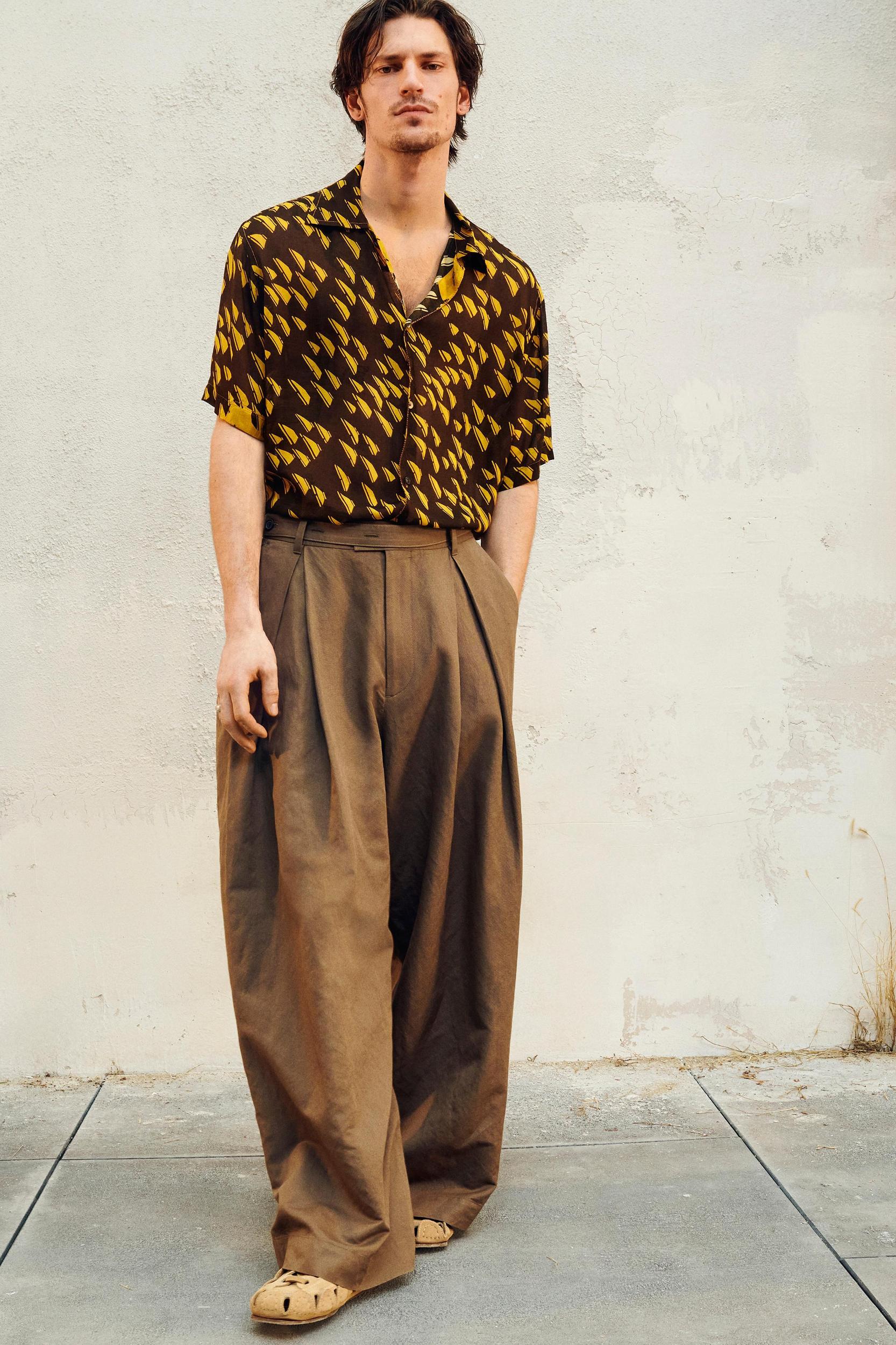 LIMITED EDITION GEOMETRIC PRINT SHIRT Product Image