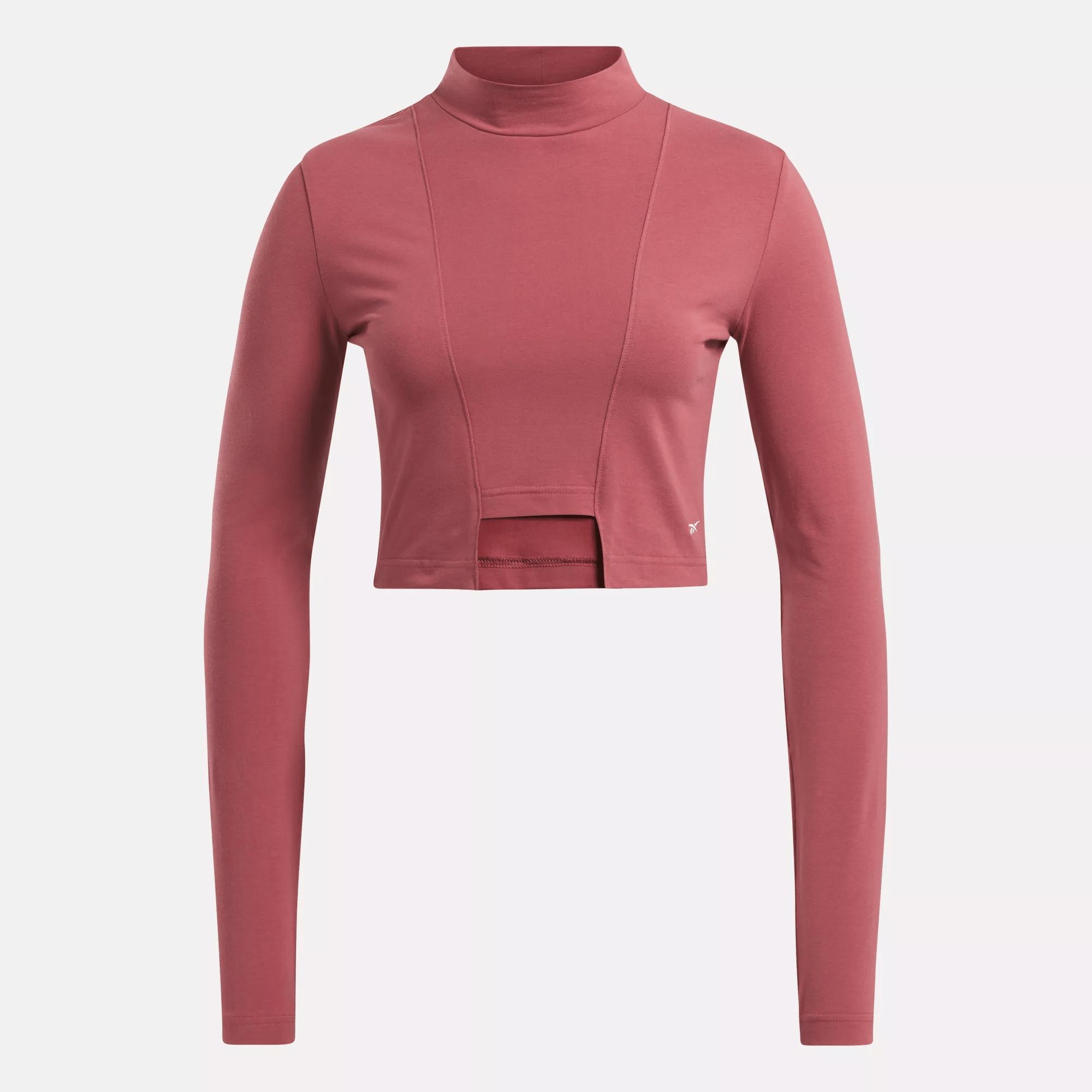 Women's Classics Long Sleeve Crop Top Female Product Image