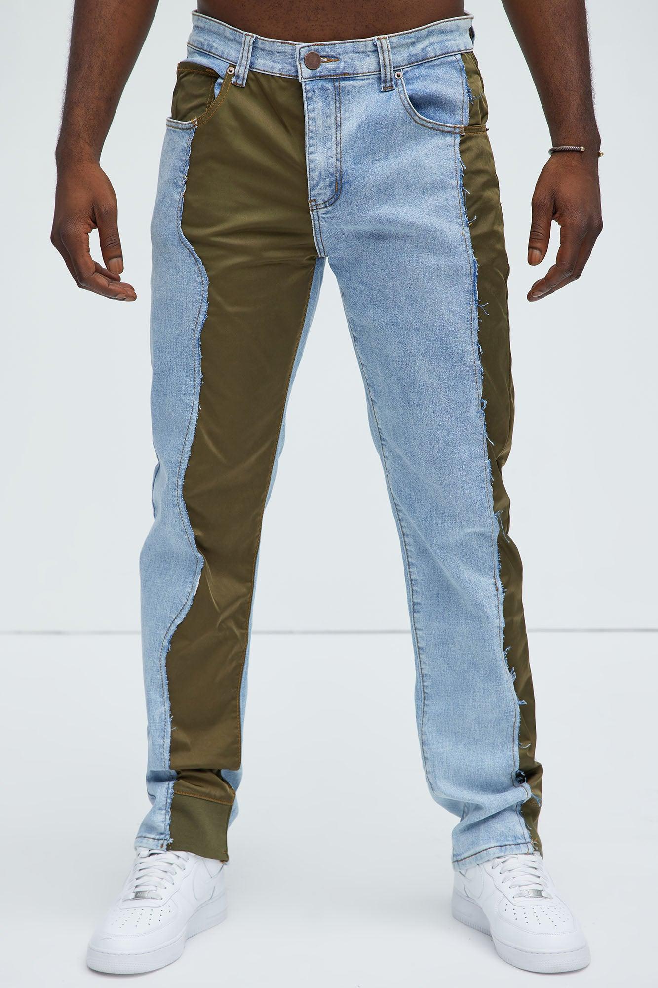 Look At It Two Ways Slim Jeans - Medium Blue Wash Product Image