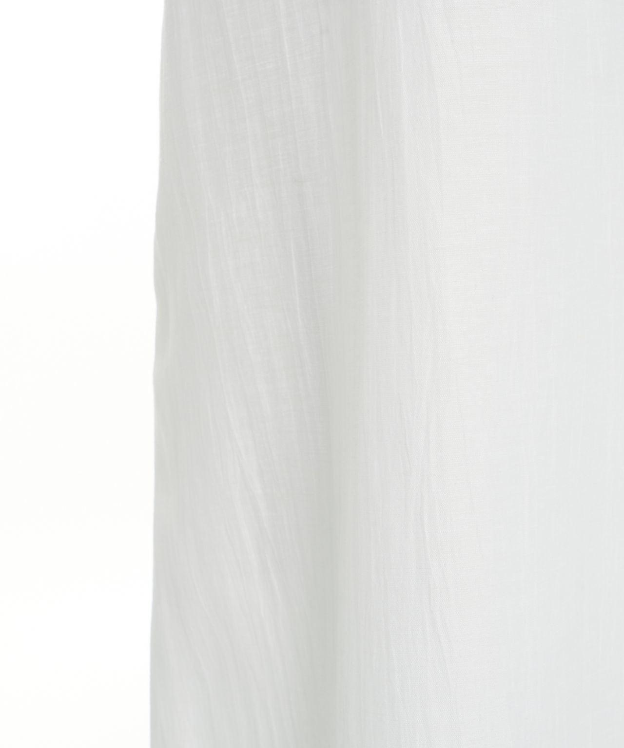 Asymmetrical maxi dress in linen Product Image