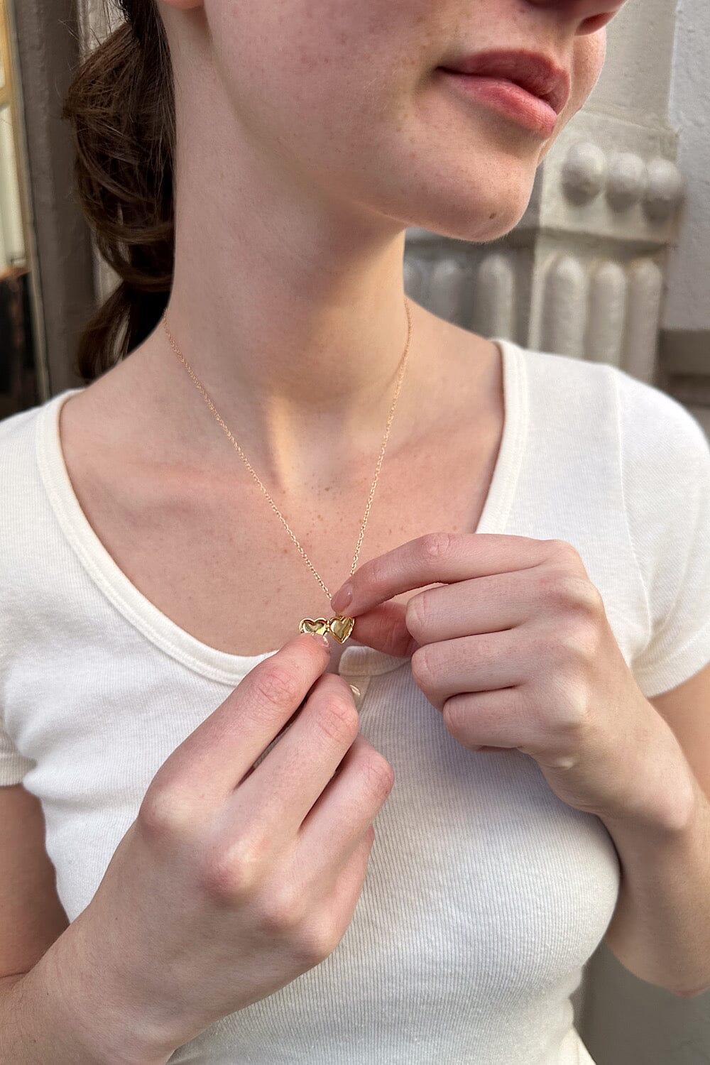 Heart Locket Necklace Product Image