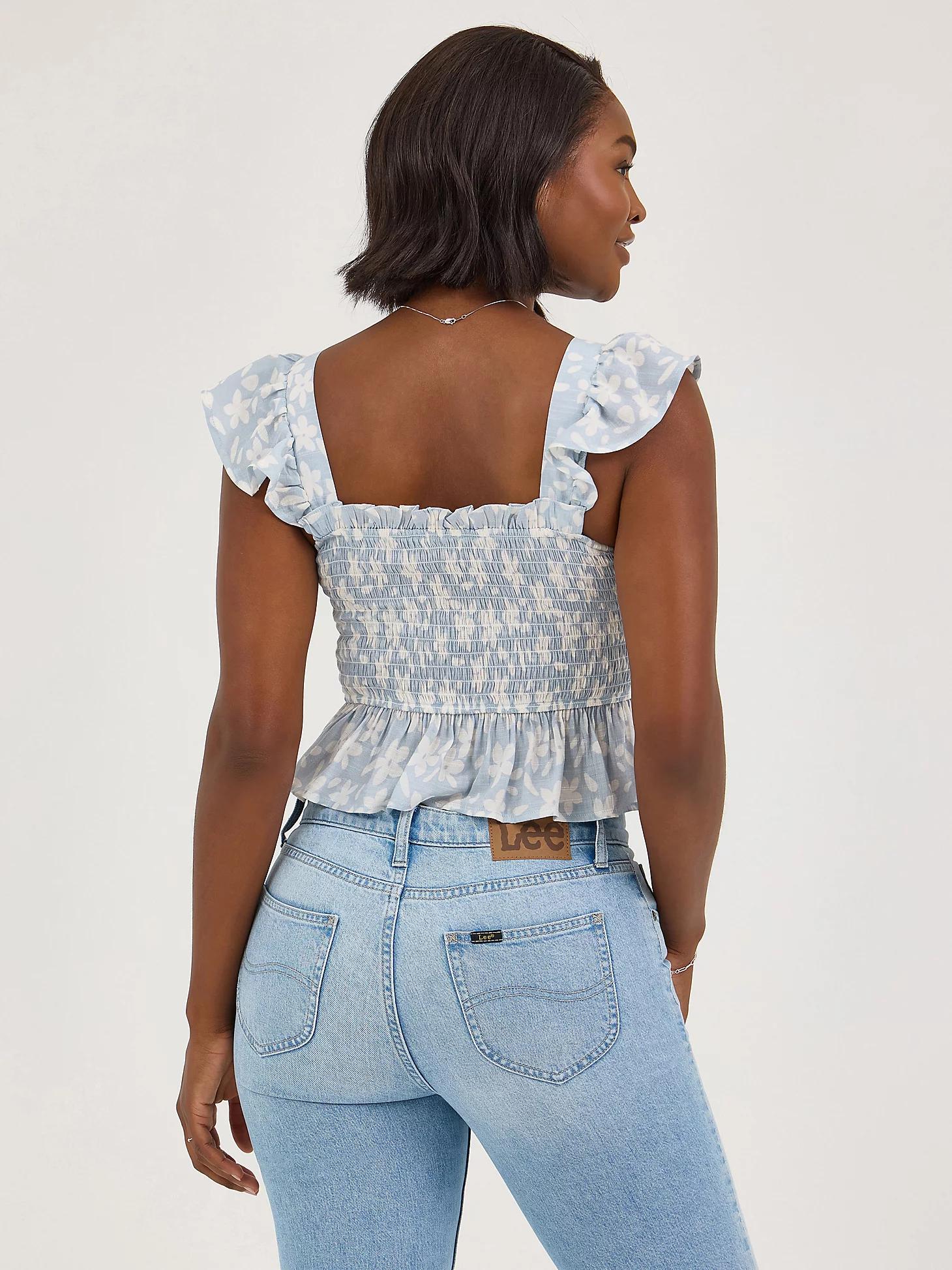 Women's Floral Print Baby Doll Tank | Women's Tops & Tees | Lee® Product Image