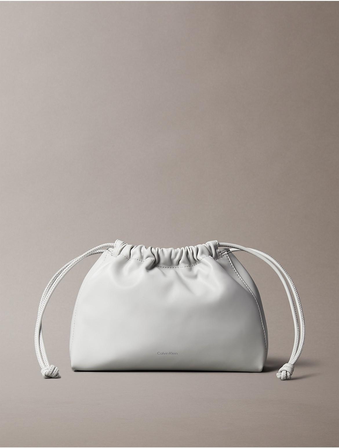 Calvin Klein Womens Drawstring Crossbody Bag - Neutral Product Image