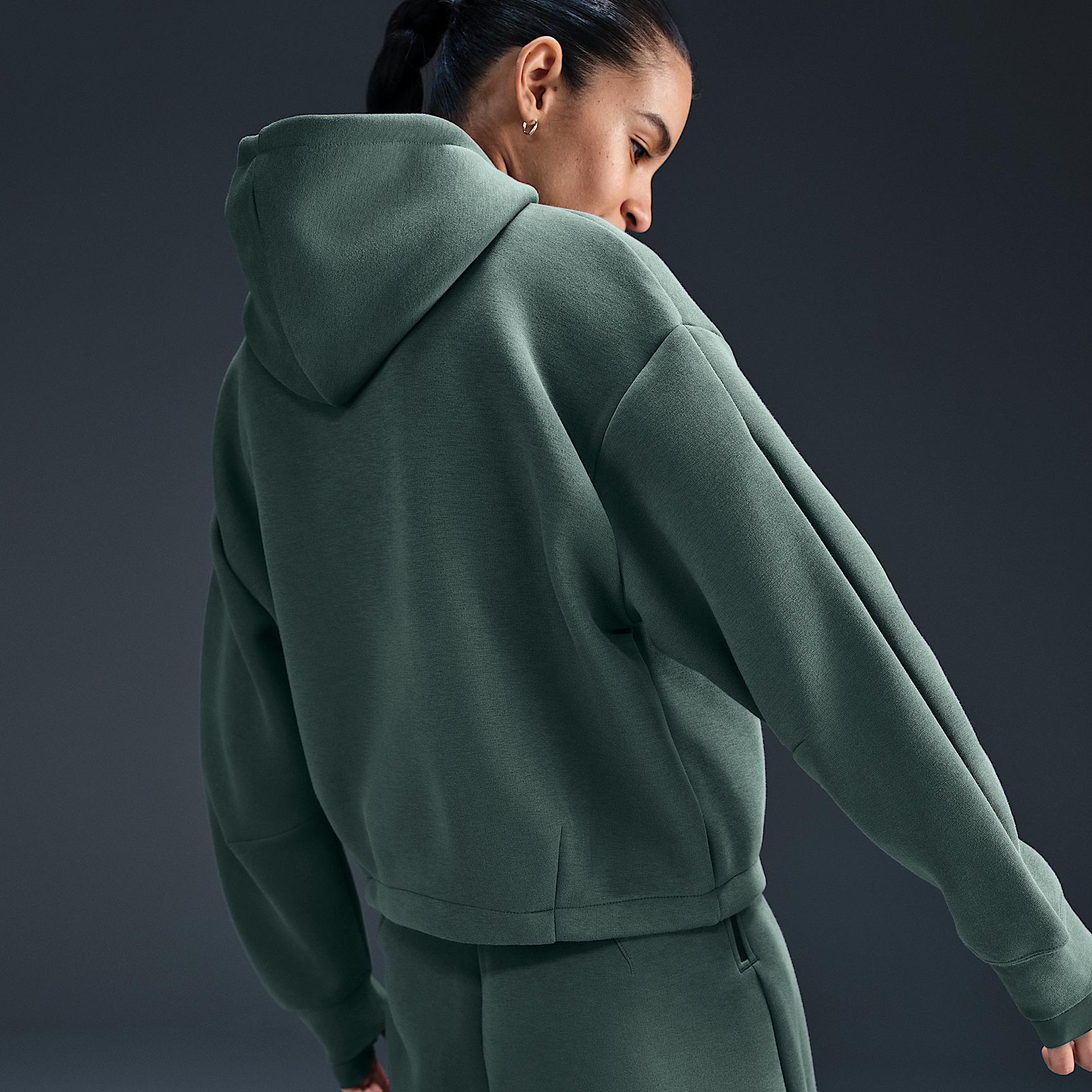 Womens Nike Sportswear Tech Fleece Oversized Hoodie | FV6322-338 Product Image