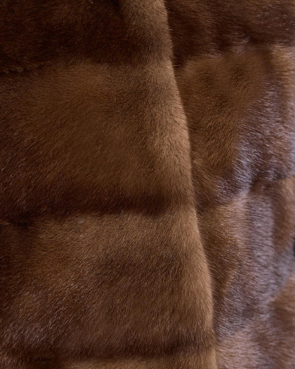 Horizontal Mink Jacket Product Image