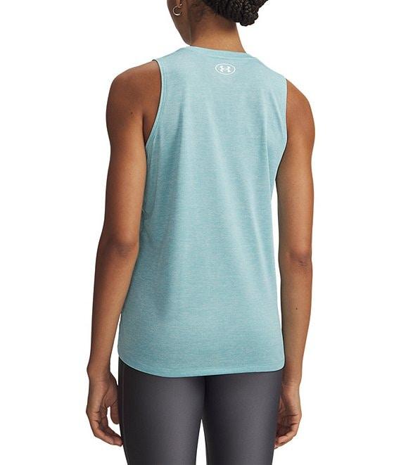 Under Armour Tech™ Crew Neck Sleeveless Twist Tank Top Product Image