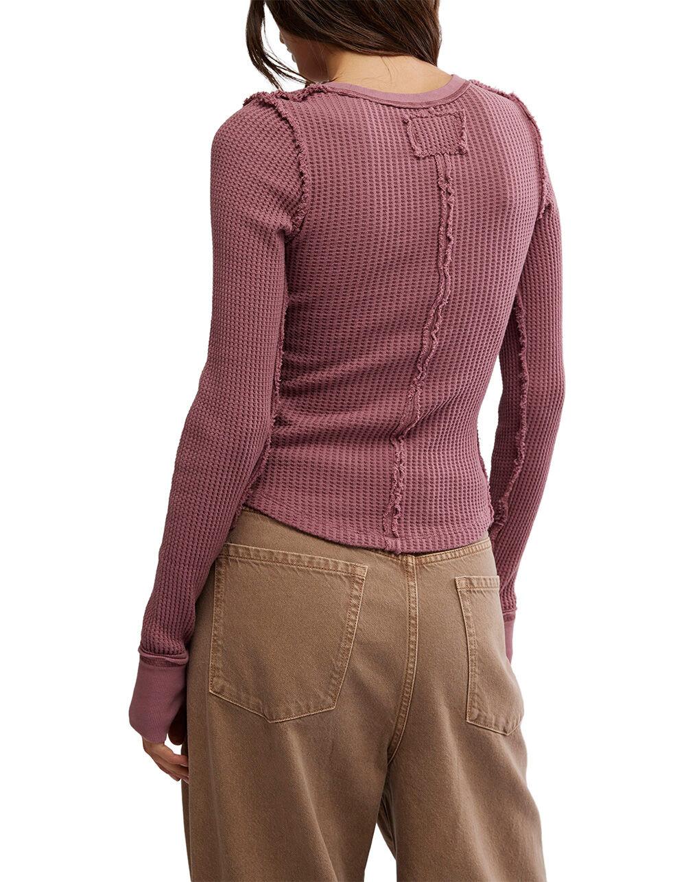 FREE PEOPLE Lucky Locket Womens Long Sleeve Thermal Product Image