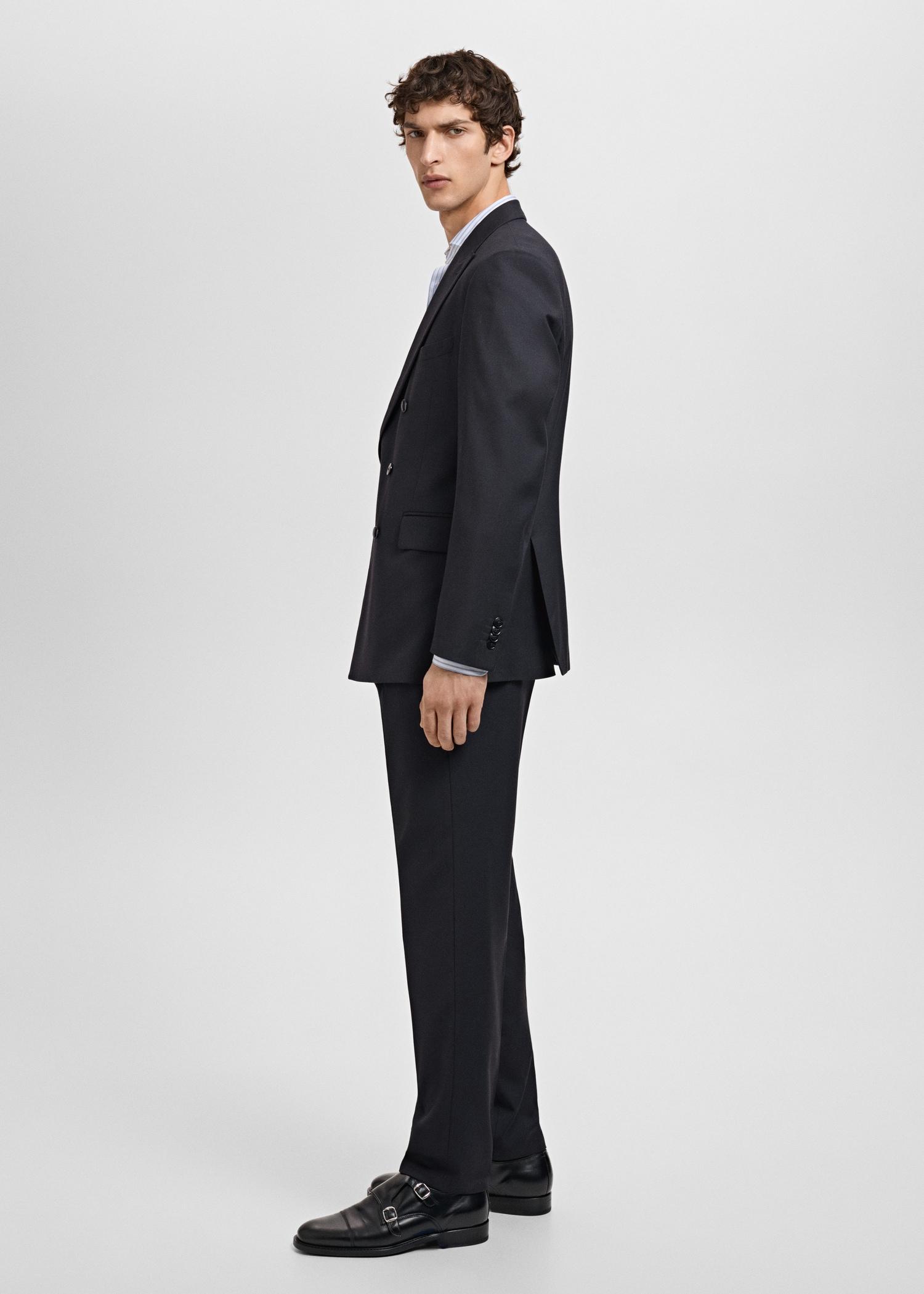 Monaco slim-fit suit pants - Men | MANGO USA Product Image