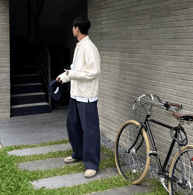 RT No. 10875 WORKWEAR CASUAL STRAIGHT PANTS Product Image