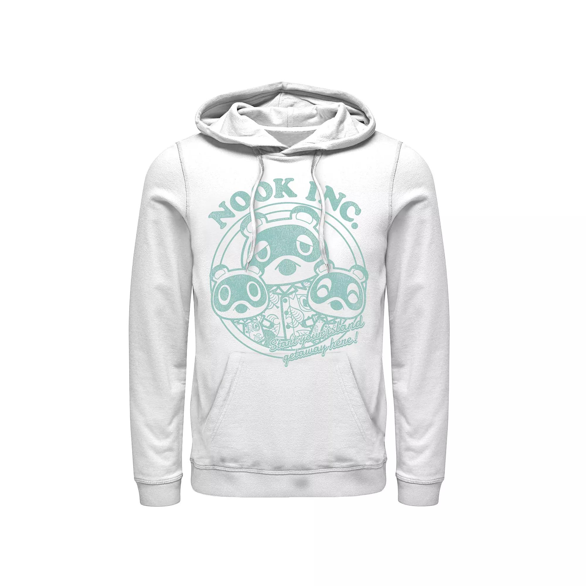 Men's Animal Crossing: New Horizons Nook Inc.Island Getaway Hoodie,  Product Image