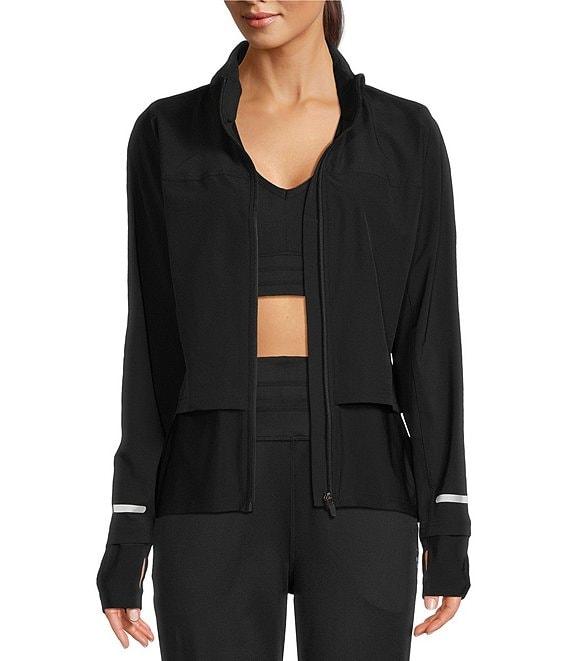 Sweaty Betty Fast Track Stand Collar Neck Long Sleeve Running Jacket Product Image
