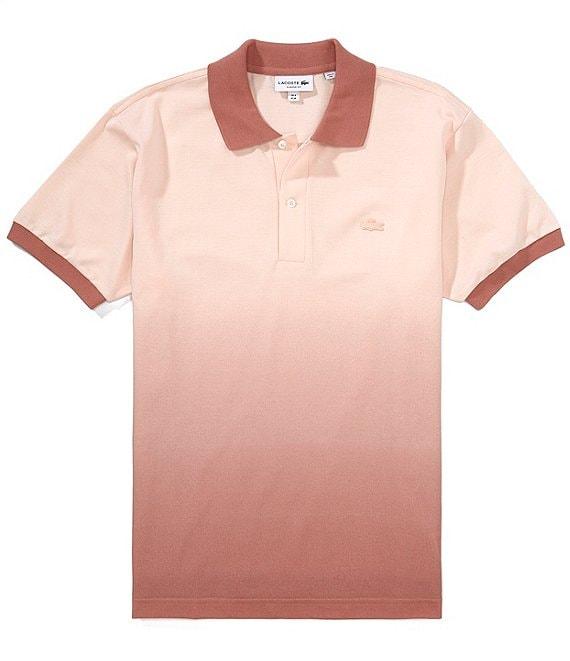 Lacoste Ombre Short Sleeve Polo Shirt Product Image