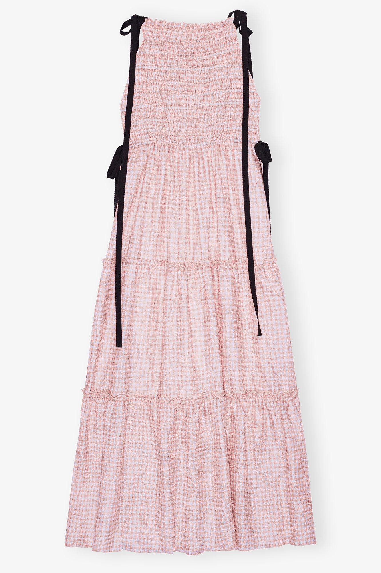 Pink Check Dress Product Image