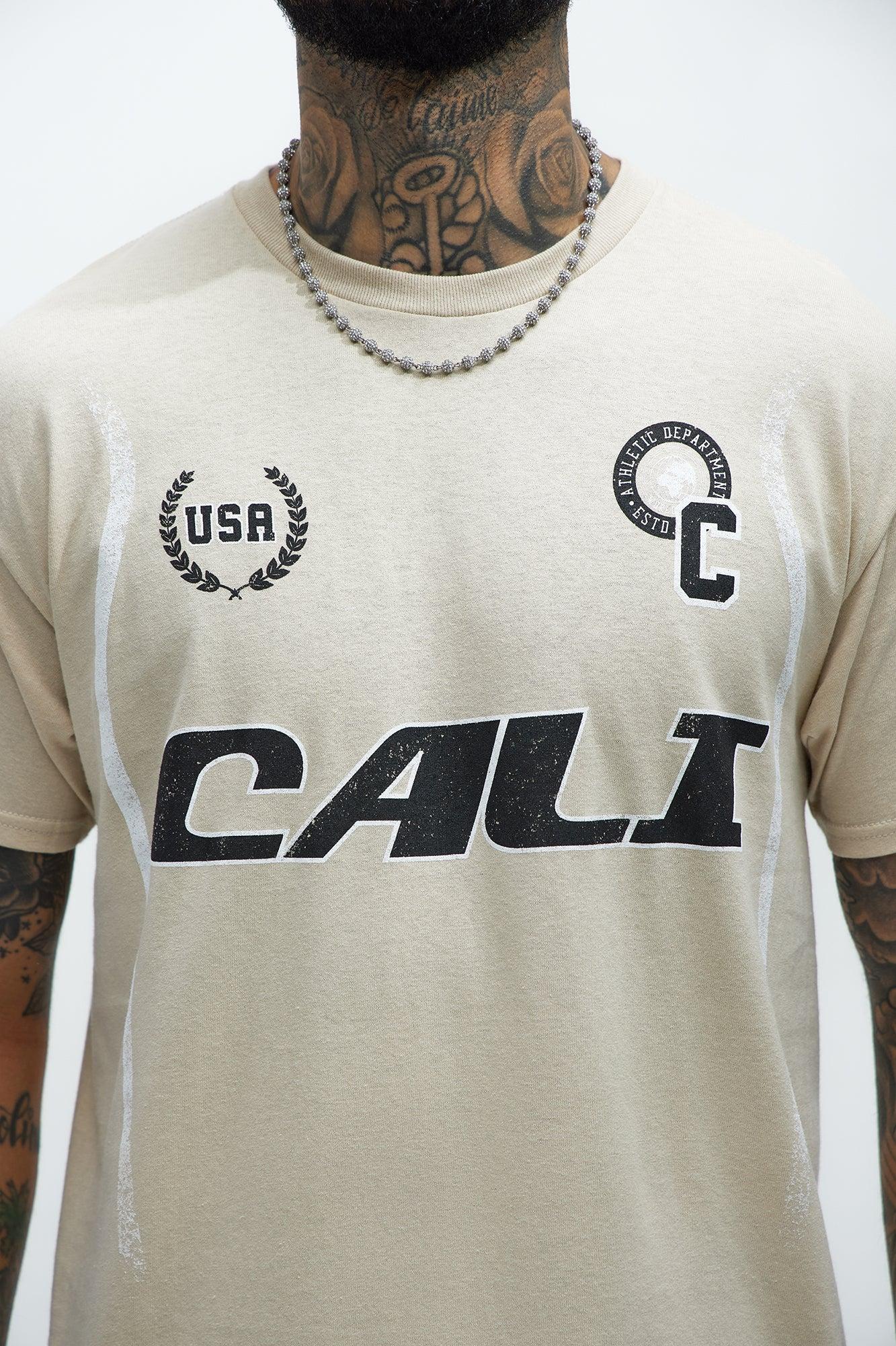 CALI USA Short Sleeve Tee - Sand Product Image