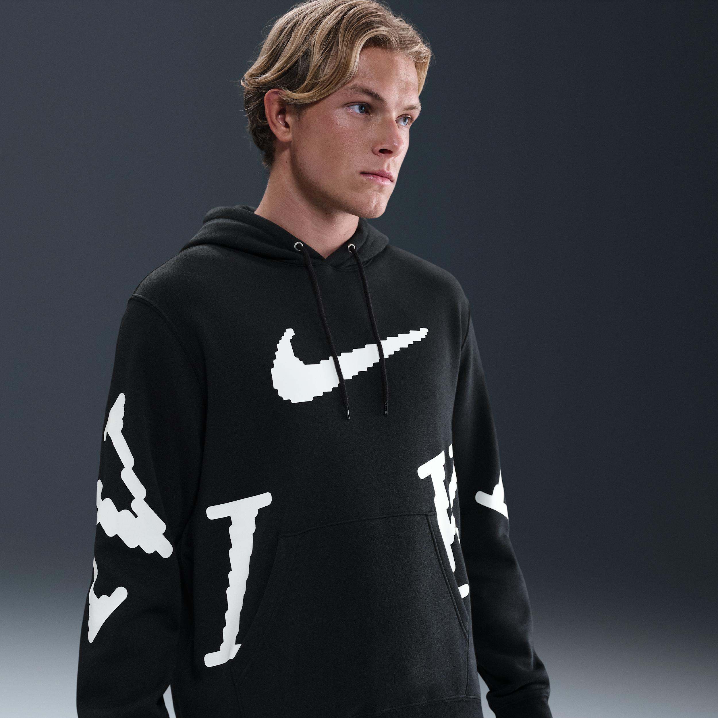 Mens Nike Sportswear Club Fleece Hoodie | IH4258-010 Product Image