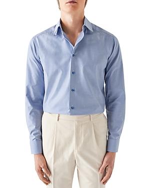 Eton Contemporary Fit Micro Check Shirt Product Image
