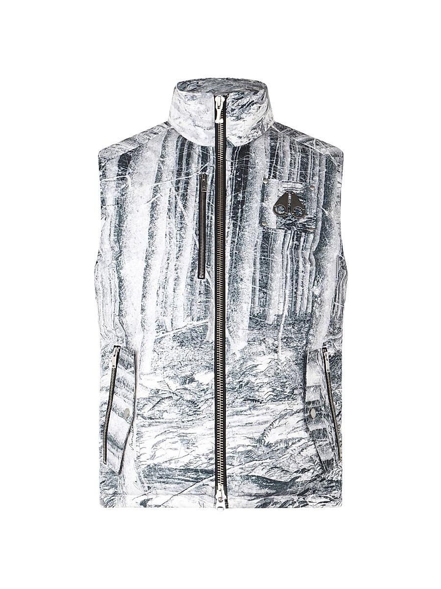 Mens Westmount Printed Down Vest Product Image
