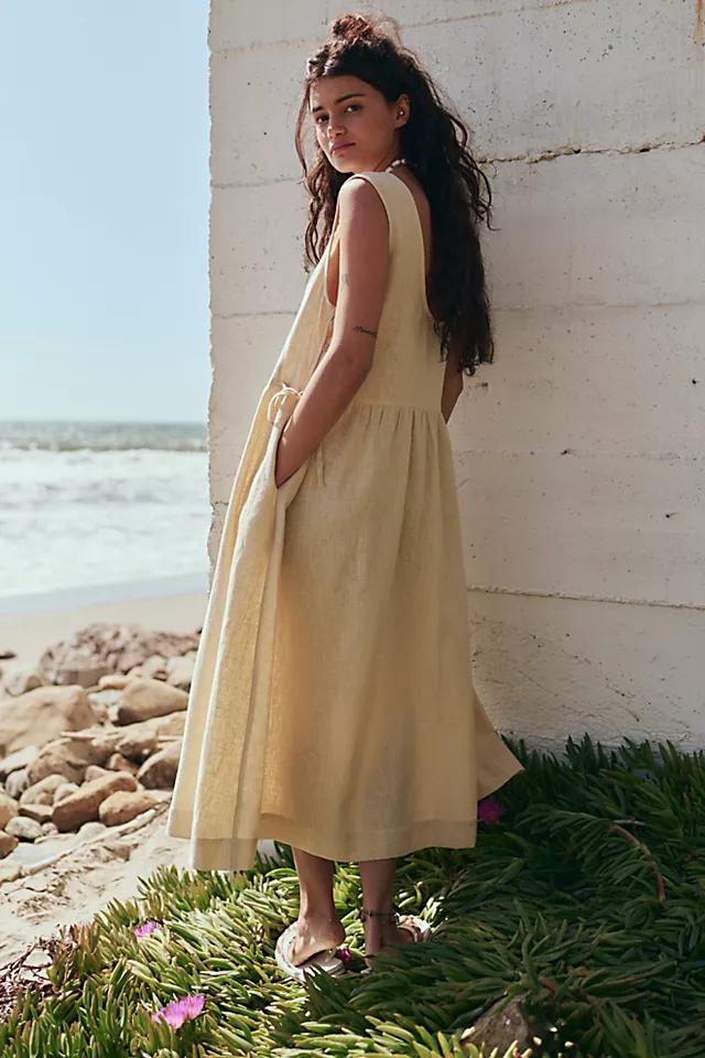 Madeline Cotton-Linen Midi Product Image