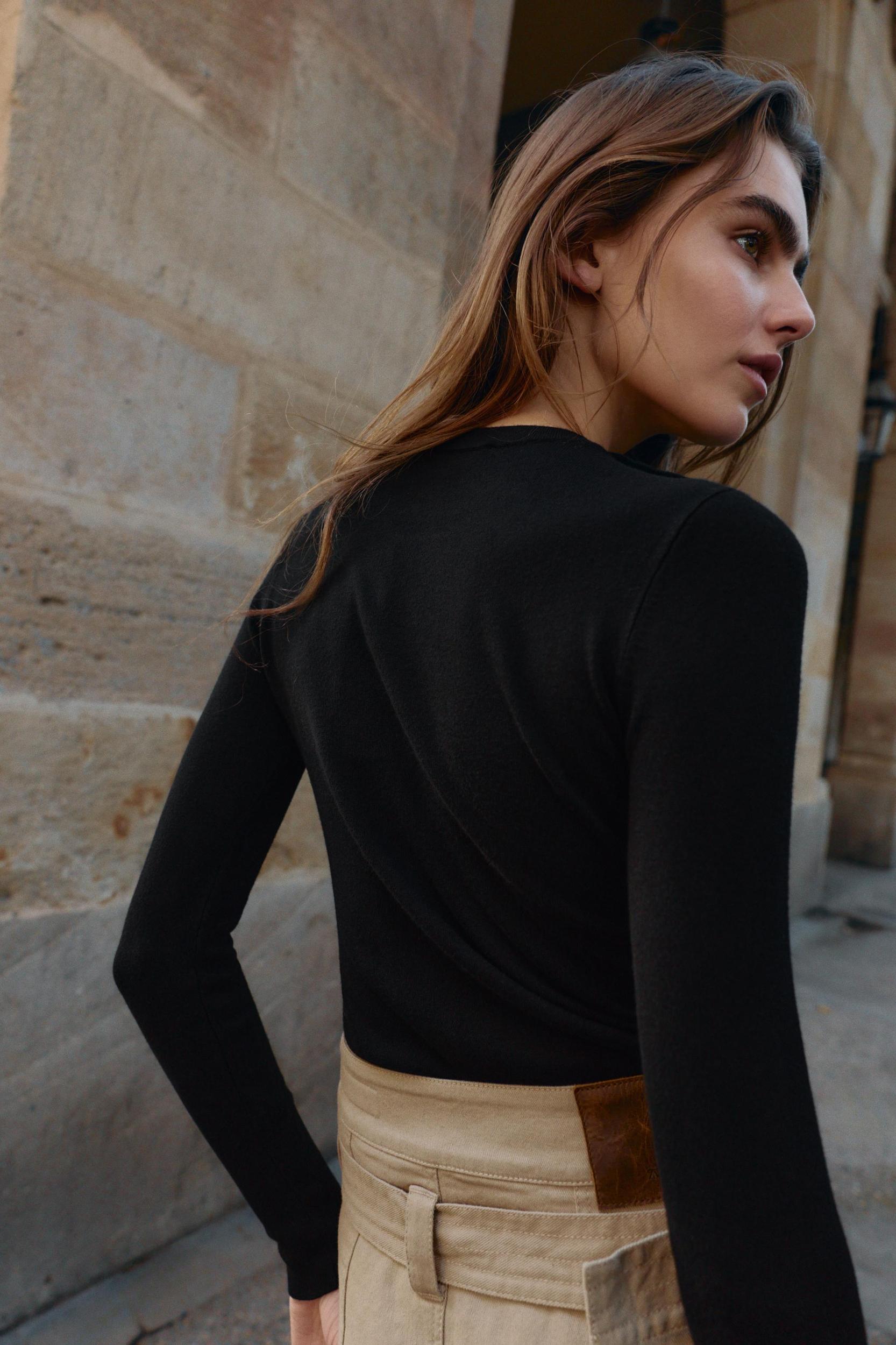 BUTTON KNIT JUMPER Product Image