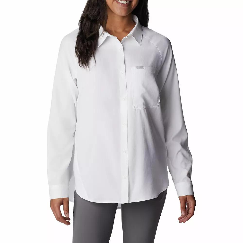 Columbia Womens Anytime Lite Long Sleeve Shirt- Product Image